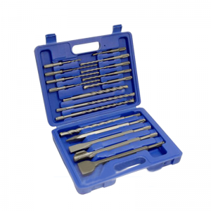 17 PCS Drill Bits & Chisels Set