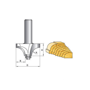 Beading Bit Router Bits Carbide Tipped Tools for Wood